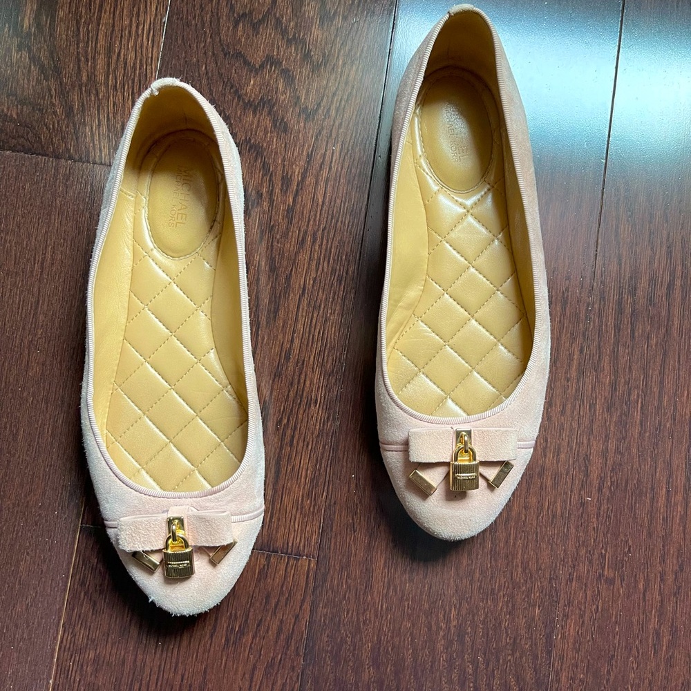 Michael Kors ladies suede flats.